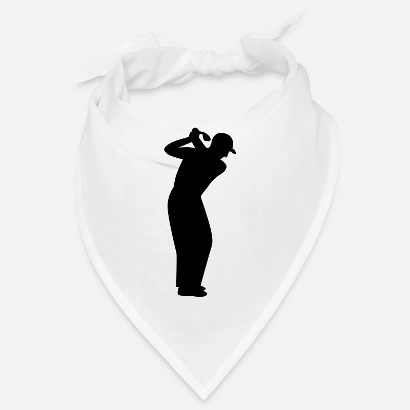 Golfer beim Abschlag Bandana