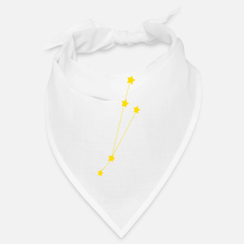 Sternzeichen Widder - Bandana - Weiß