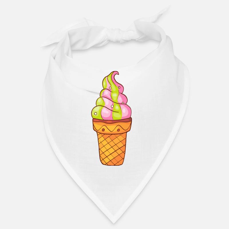 Softeis Eis Speiseeis Eiskrem Eiscreme Kugeleis Bandana