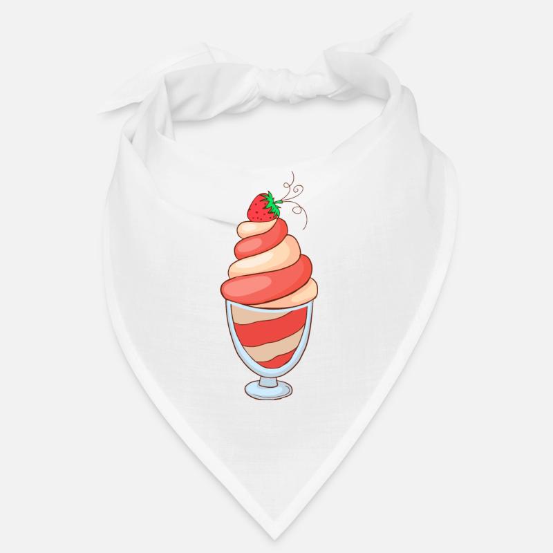 Eis Speiseeis Eiskrem Eiscreme Kugeleis Eisbecher Bandana