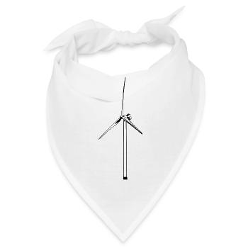 Windrad - Bandana - Weiß - Vorne