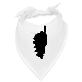 Korsika - Bandana - Weiß - Vorne