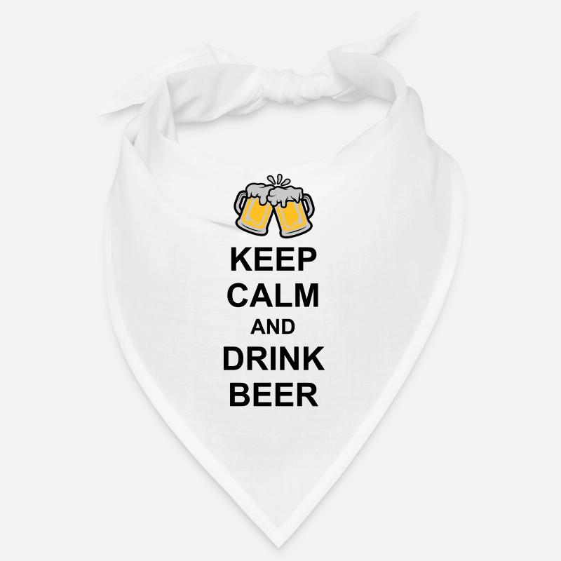 Restez calme Buvez de la bière Bandana