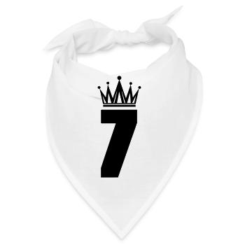 7 - Bandana - Weiß - Vorne