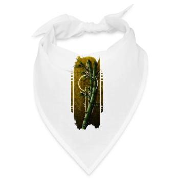 Zen : Bambus-Genuss - Bandana - Weiß - Vorne