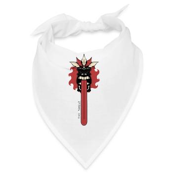 Tiki-Sprache - Bandana - Weiß - Vorne