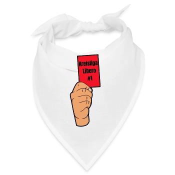 Kreisliga Libero #1 - Bandana - Weiß - Vorne