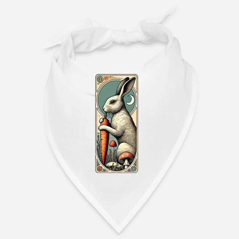 Vintage Easter Bunny Rabbit Nature Lovers Bandana