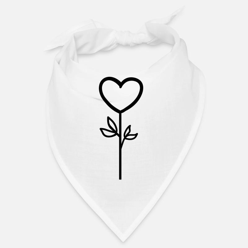 Fleur rose Bandana