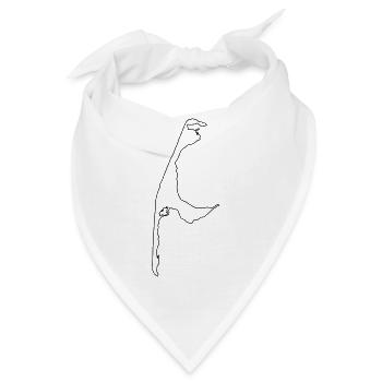 Sylt - Bandana - Weiß - Vorne