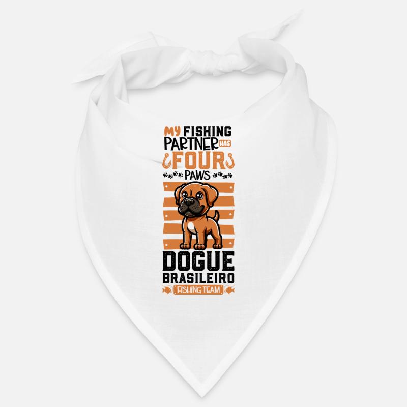 Pêche et Dogue Brasileiro Bandana