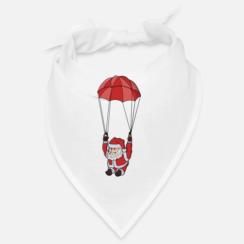 Parachutisme du Père Noël Bandana