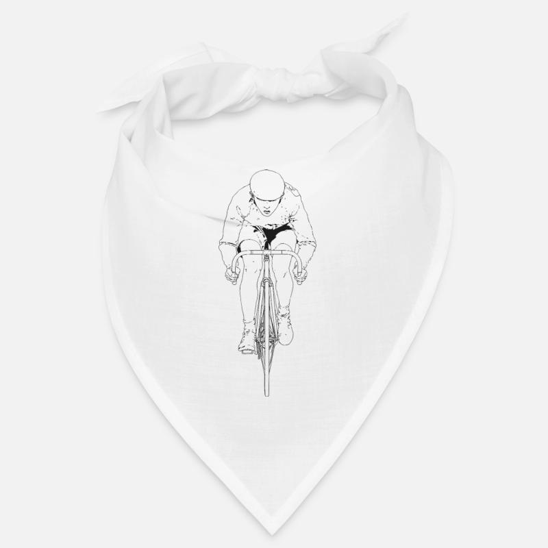 Art de lignes cyclistes Bandana