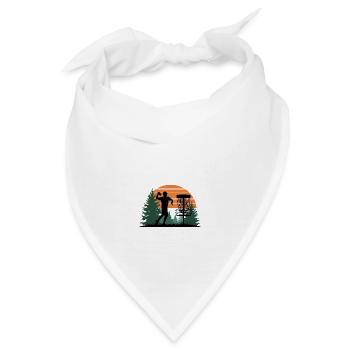 Disc Golf - Bandana - Weiß - Vorne