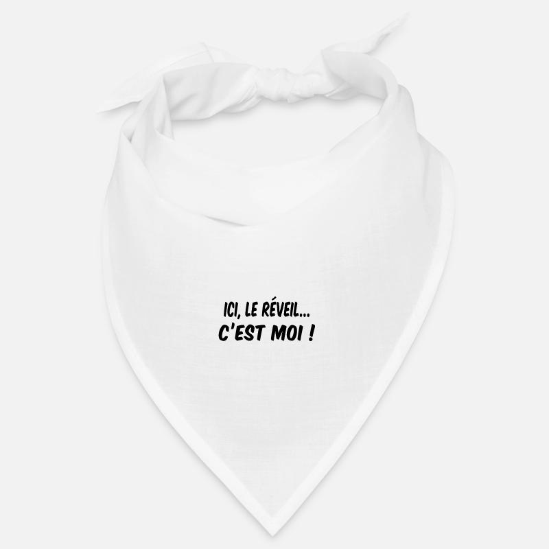 Ici, le réveil c'est moi ! le bébé Bandana