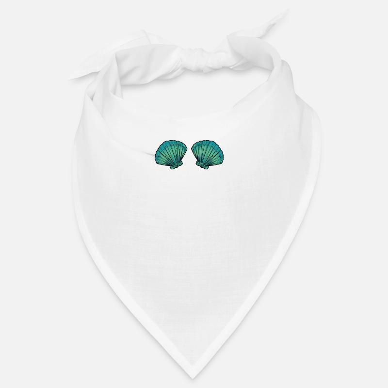 Shell bikini bra mermaid Bandana