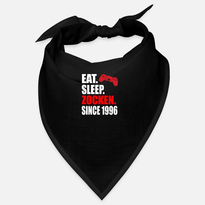 Eat Sleep Zocken Since 1996 25 Bandana
