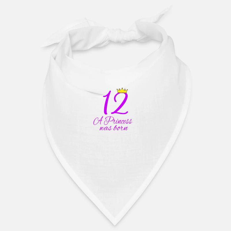 12 anniversaire de la princesse né Bandana