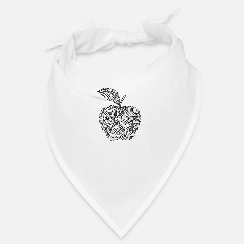 Apfel von Eden - Bandana - Weiß