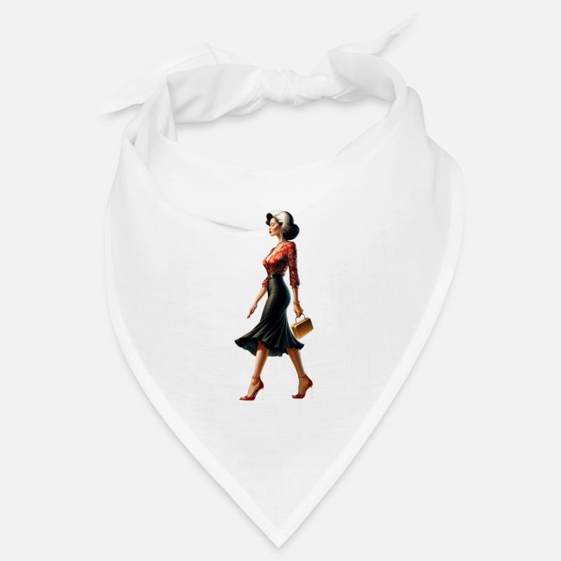 Retro-Chic-Eleganz Bandana