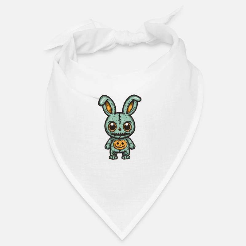 Bunny Halloween Funny Zombie Bandana