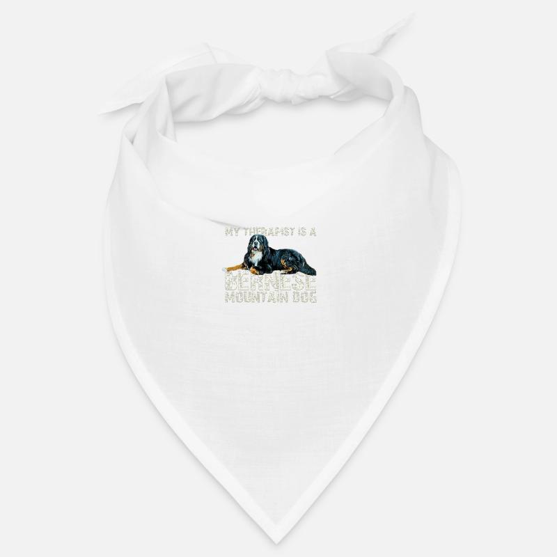 Berner Sennenhund - Bandana - Weiß