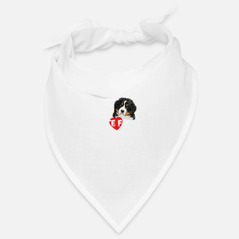 Berner Sennenhund - Bandana - Weiß