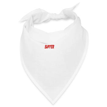 I suffer from CRS - Can't remember shit - Bandana - Weiß - Vorne
