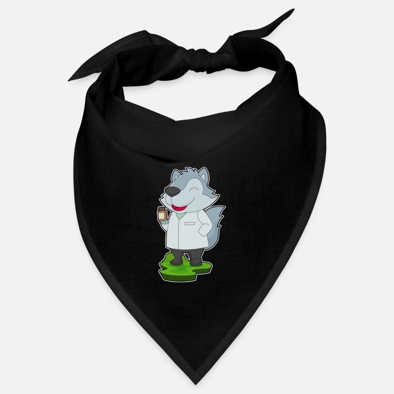 Wolf Arzt Medizin Bandana
