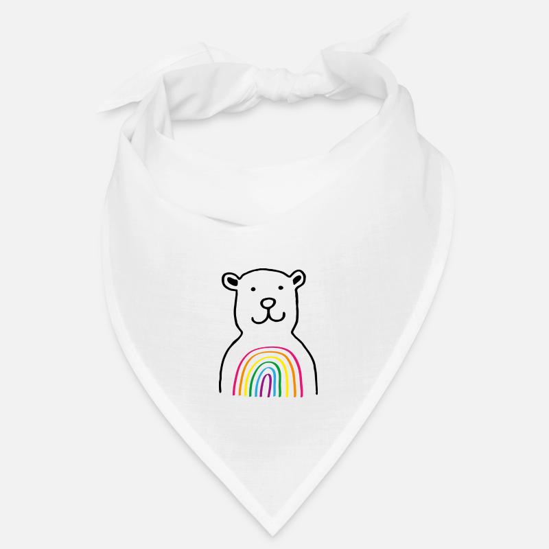 BAER RAINBOW de couleur noire Bandana