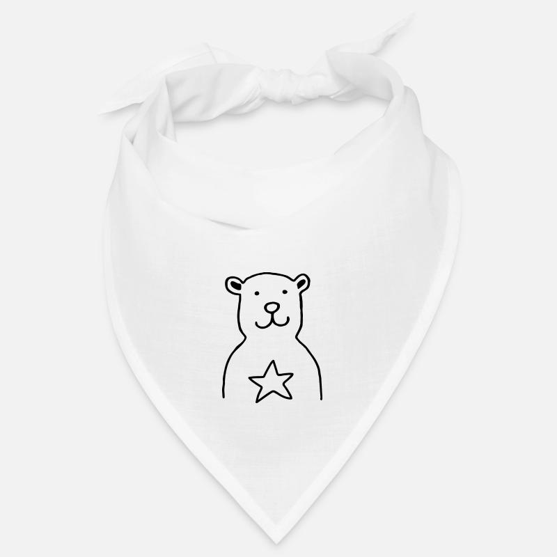 BAER STAR black Bandana