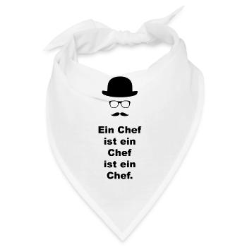 Chef - Bandana - Weiß - Vorne