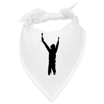 Ultras Hooligan - Bandana - Weiß - Vorne