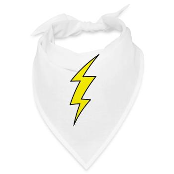 Blitz - Bandana - Weiß - Vorne