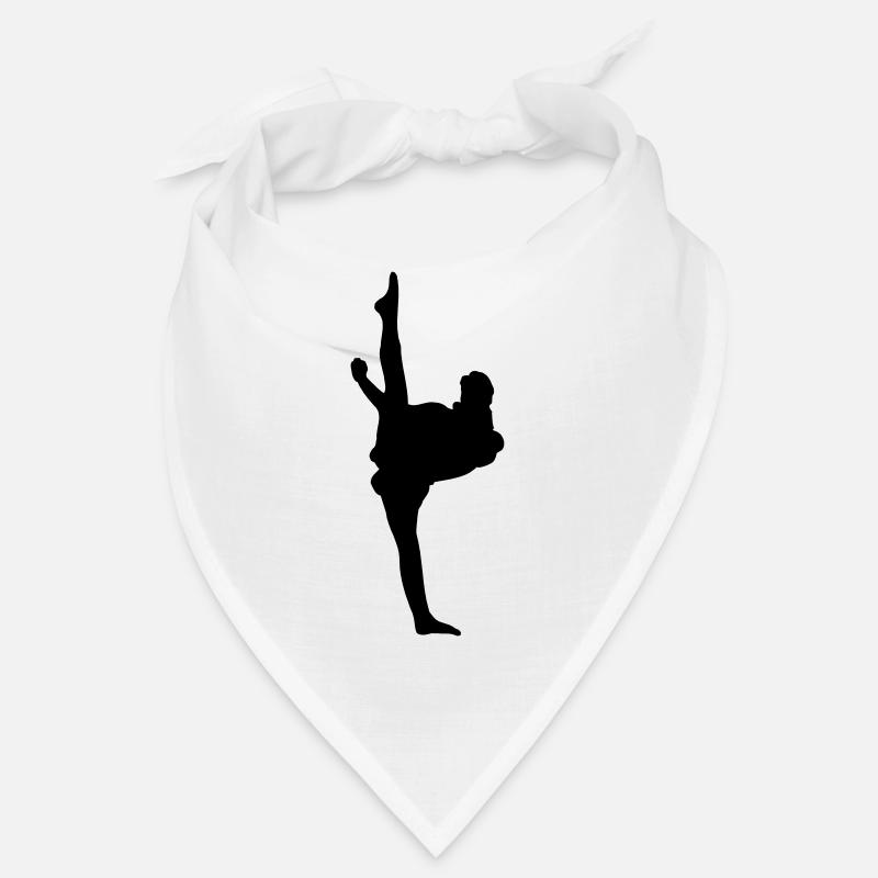 Karate oder Taekwondo High Kick Bandana