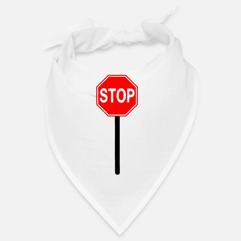 Stop Schild Bandana