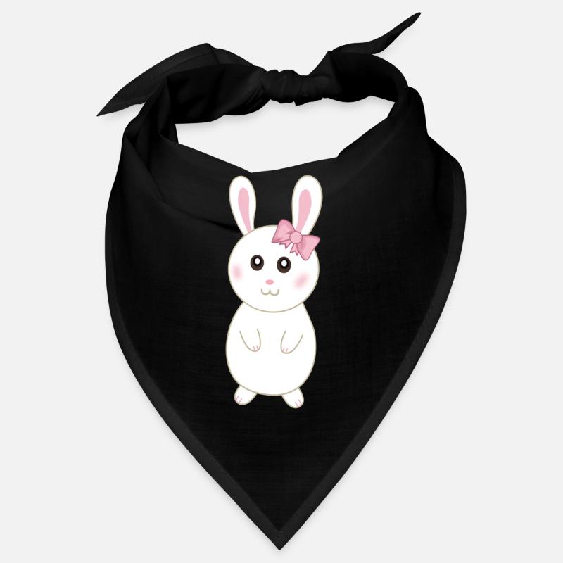 Lapinette cute lapin blanc Bandana