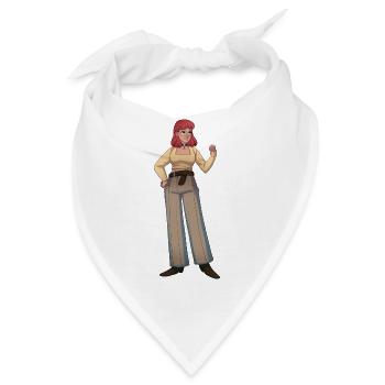 Chloe - Bandana - Weiß - Vorne