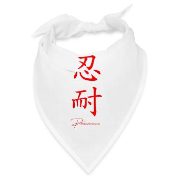 Japanisch Sprache - Bandana - Weiß - Vorne