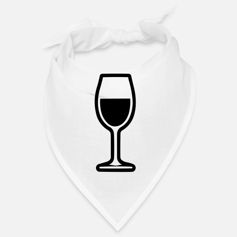 Einfaches Trinkglas Bandana