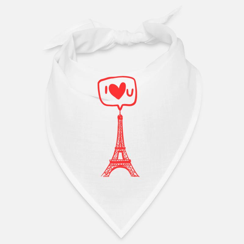 I like the Eiffel Tower Bandana