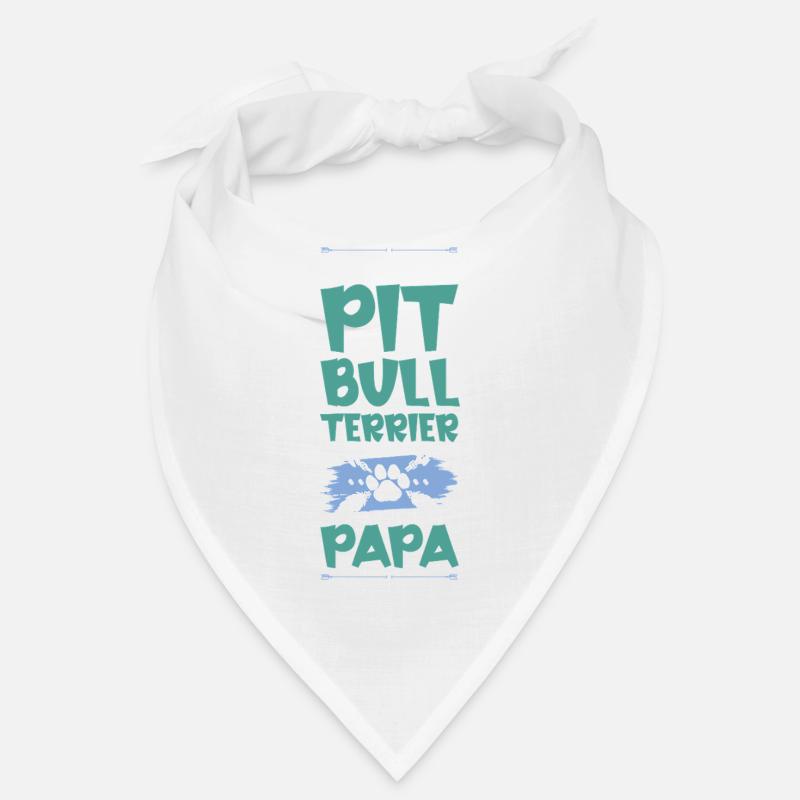 papa pit-dog Bandana