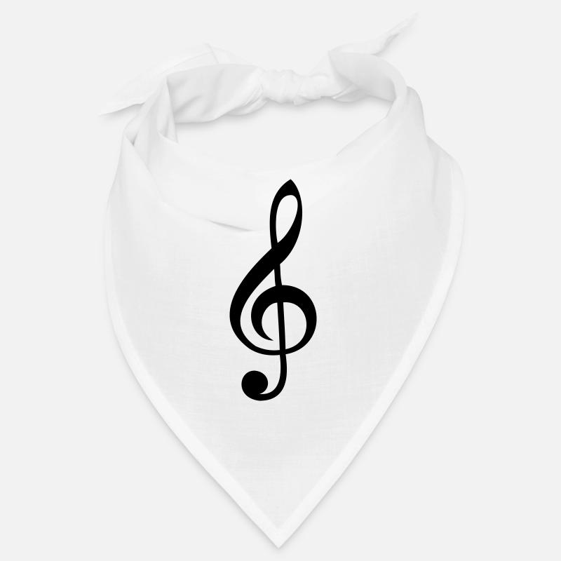 notenschluessel clef Bandana