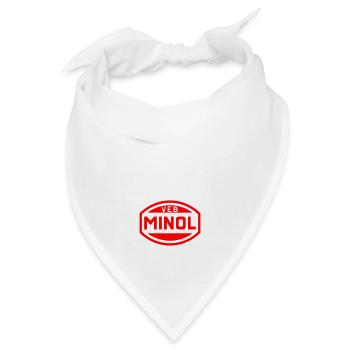 VEB Minol (Farbe änderbar) - Bandana - Weiß - Vorne