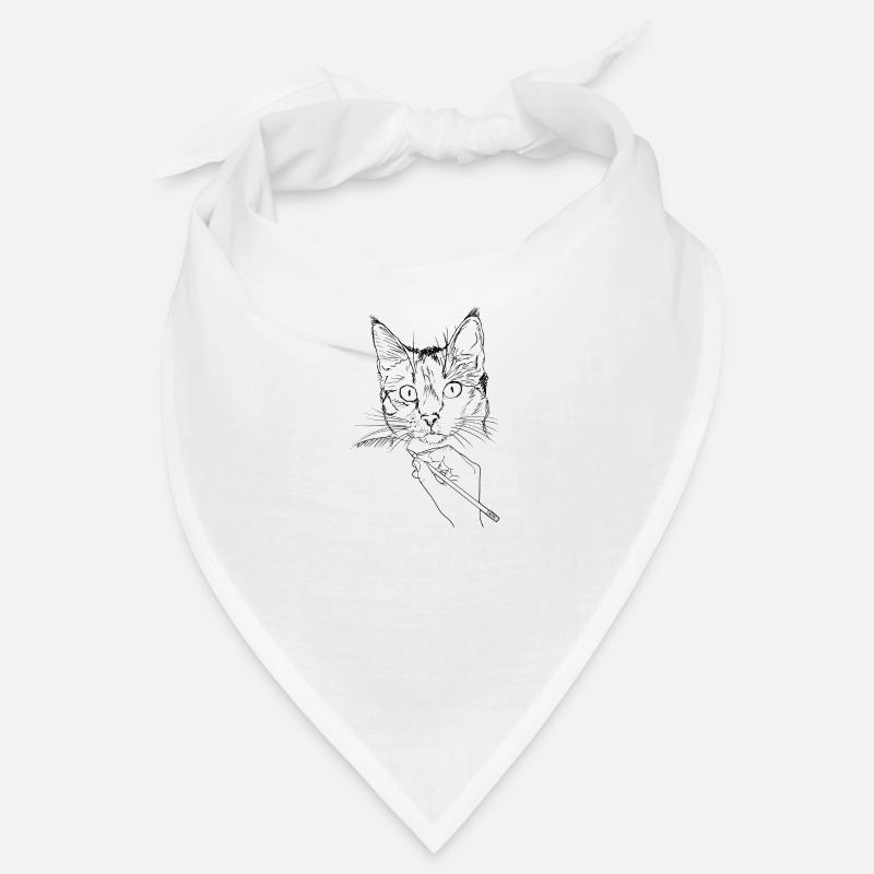 Cat drawing Bandana