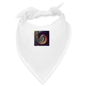 a Thousand tall dragon - Bandana - Weiß - Vorne