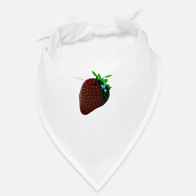 Fraise, technique, high-tech, illustration Bandana