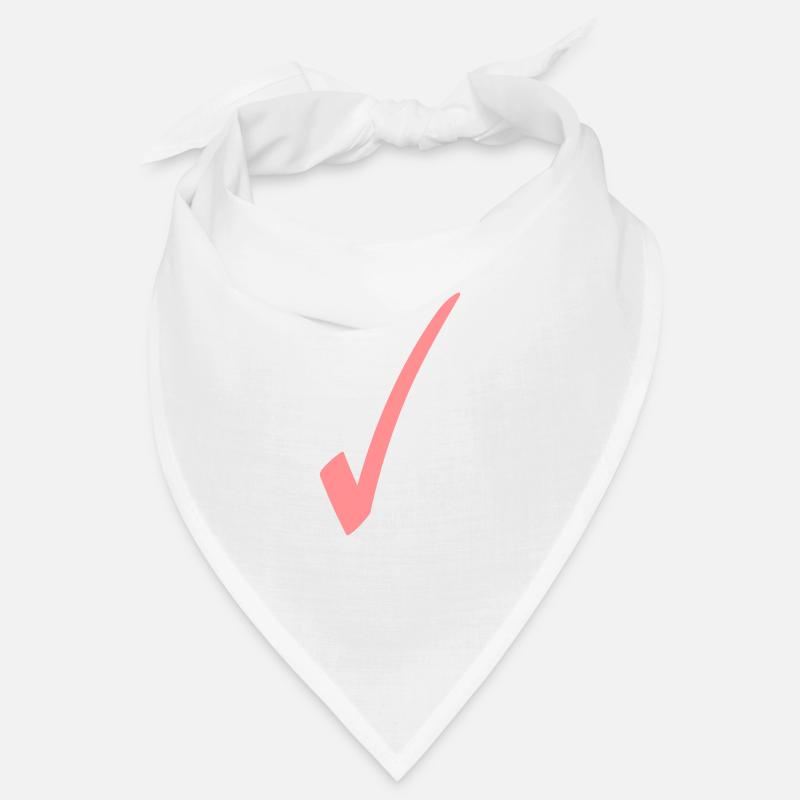 Check mark color Customizable Bandana