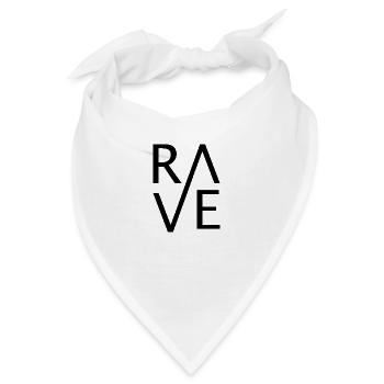 RAVE - Bandana - Weiß - Vorne