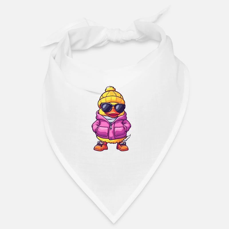 Bande dessinée cool de canard Bandana